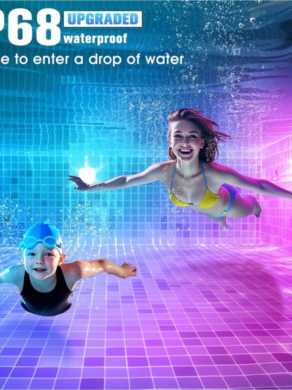 LED Pool Light with Remote Control - Multicolor - Picture 5 of 9
